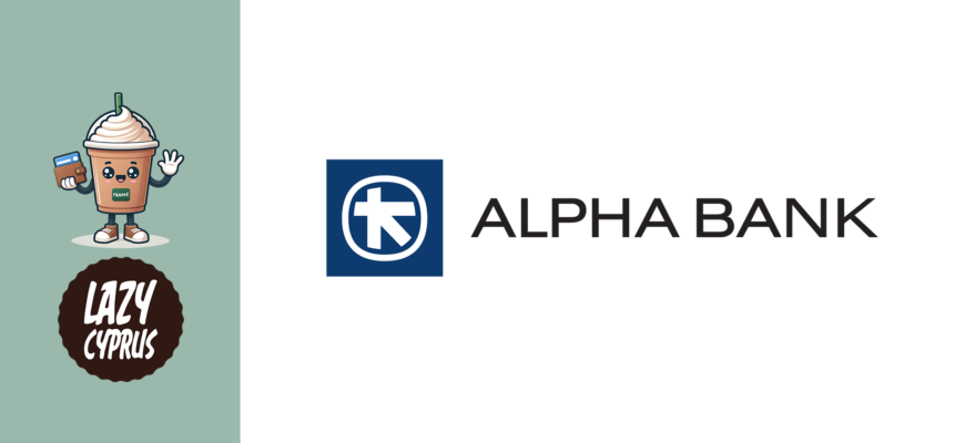 Alpha Bank logo lazycyprus