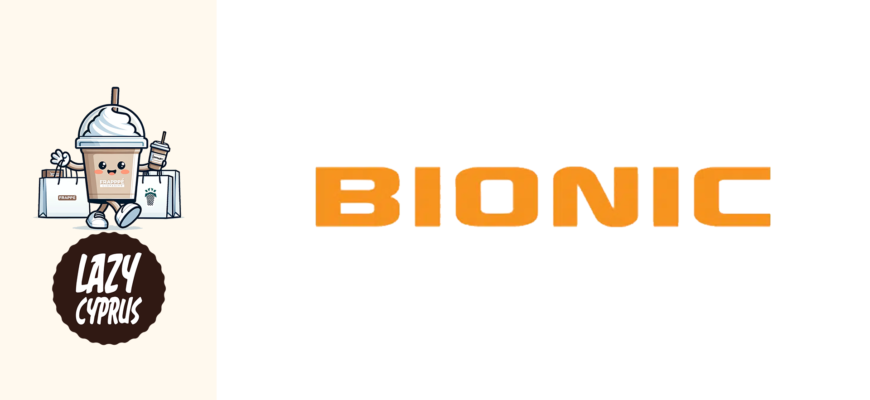 Bionic logo lazycyprus