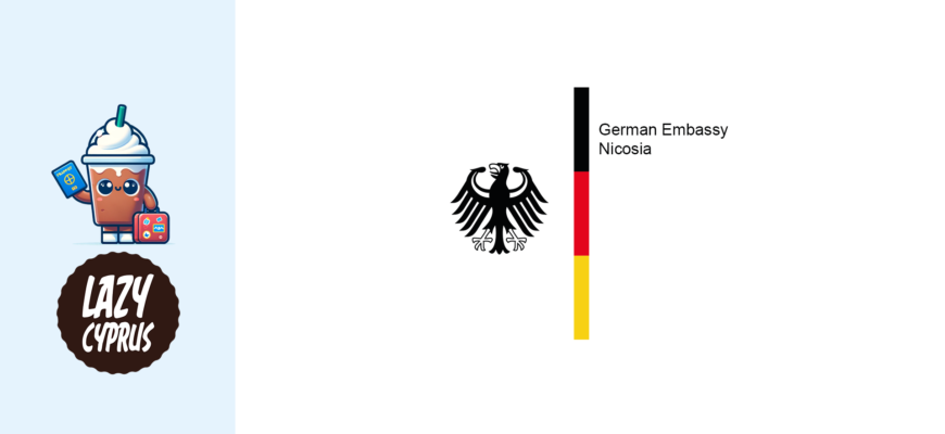 German embassy logo lazycyprus