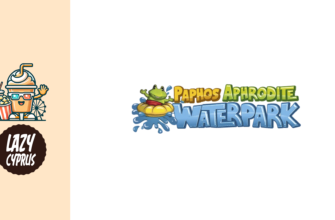 Paphos aphrodite waterpark logo lazycyprus