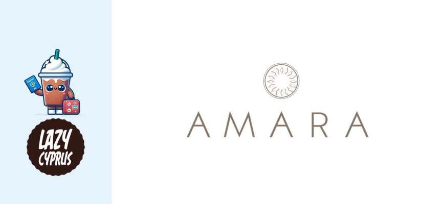 amara hotel logo lazycyprus