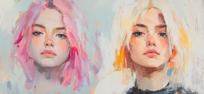 Empowering Female Portraits: Celebrating Women's Beauty Through Art
